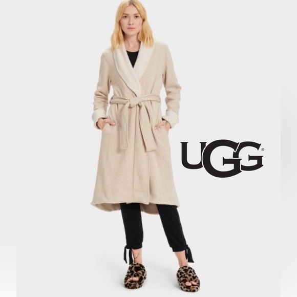 UGG Intimates & Sleepwear Ugg Oatmeal Duffield Robe Bathrobe Womens Xl Poshmark